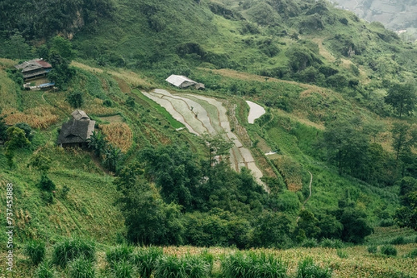 Obraz Vietnam Village 