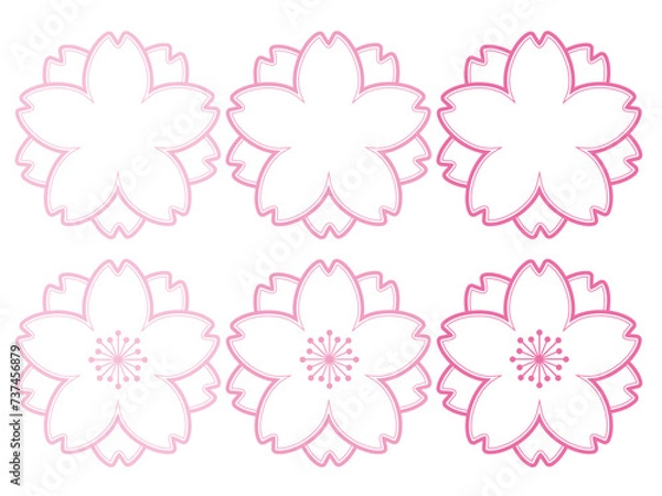 Obraz 桜イラスト3