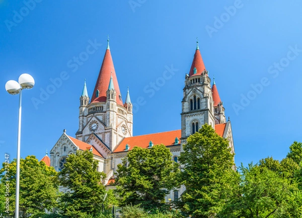 Obraz St. Francis of Assisi Church, Vienna