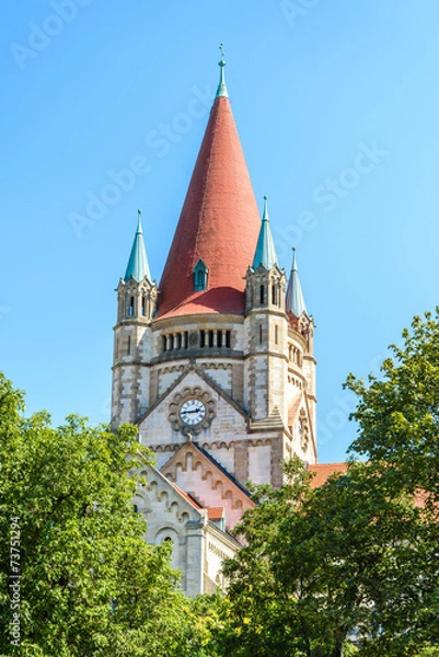 Obraz St. Francis of Assisi Church, Vienna