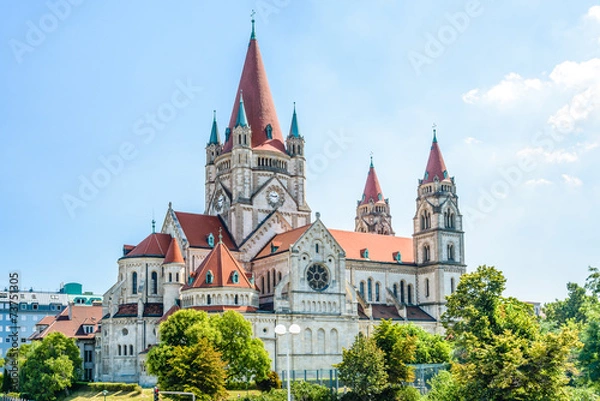 Obraz St. Francis of Assisi Church, Vienna