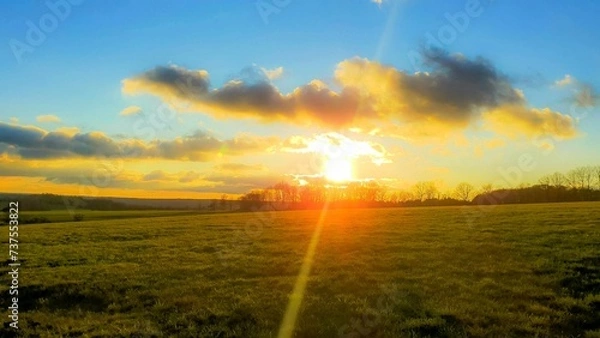 Obraz Colorful sunset