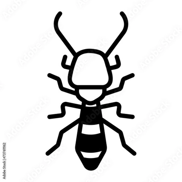 Obraz insect icon