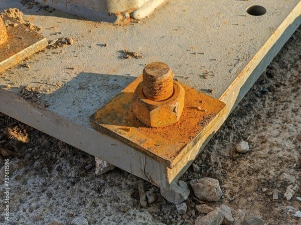 Obraz Rusty Anchor Bolt