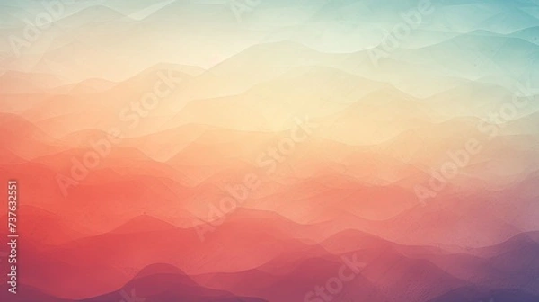 Fototapeta Abstract Vibrant Gradient background. Saturated Colors Smears