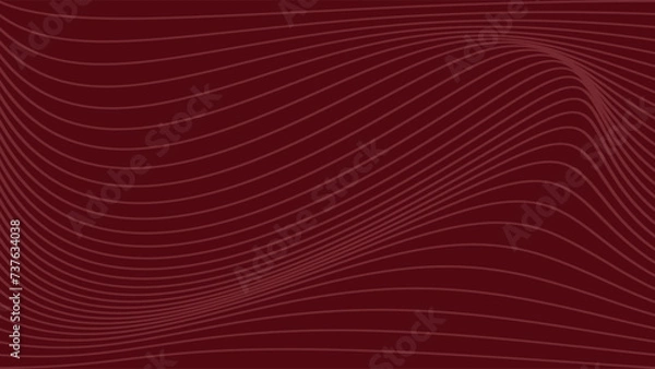 Obraz abstract wavy red background