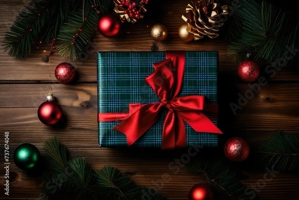 Obraz christmas tree decorations