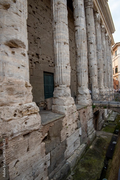 Obraz Temple of Hadrian - Rome - Italy