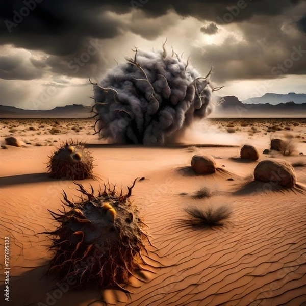 Obraz sunset on the beach