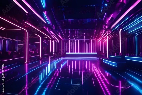 Obraz abstract background with lines