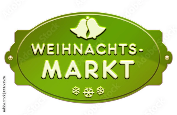 Obraz Weihnachtsmarkt - Emaille G