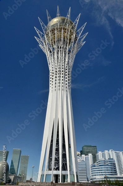 Obraz Bayterek Tower in Astana. symbol of Kazakhstan
