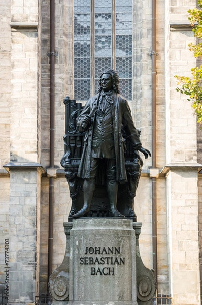 Obraz Bach Monument, Leipzig
