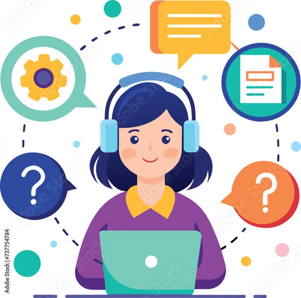 Fototapeta Help Support Art Vector 