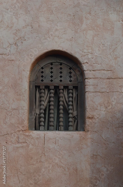 Obraz Decorative window in wall