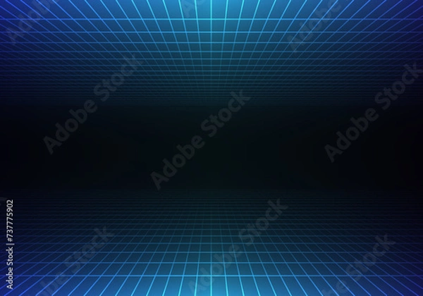 Obraz デジタルな空間の背景素材
