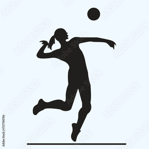 Obraz playing man icon vector illustratiion eps