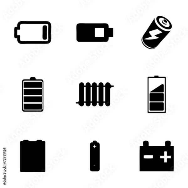 Obraz Zestaw ikon wektorowych