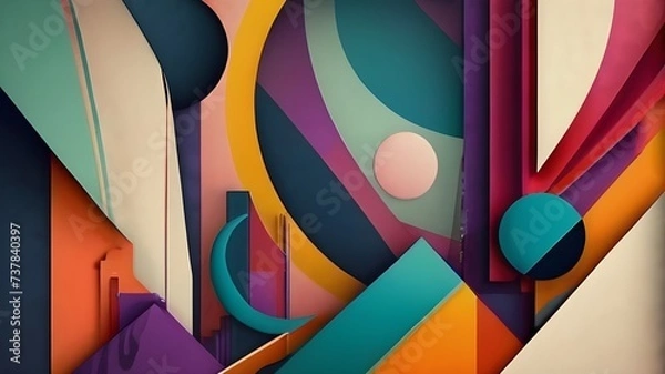 Obraz abstract colorful background
