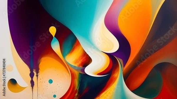 Obraz abstract colorful background