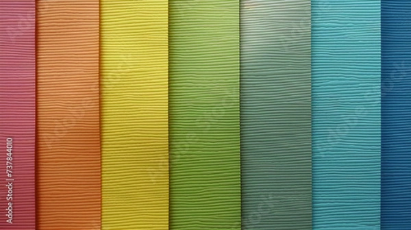 Fototapeta Texture abstract fabric. Multicolor textile background