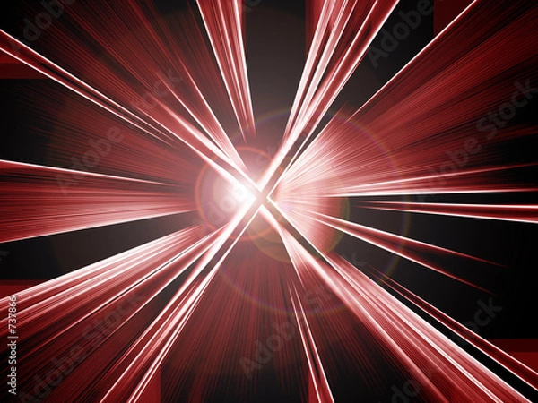 Obraz red abstract bacground