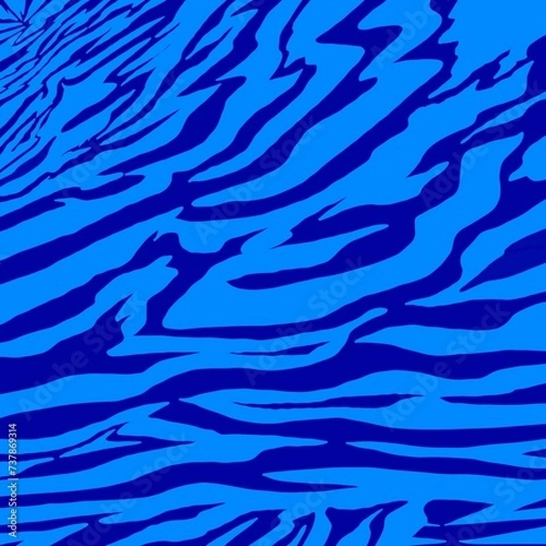 Fototapeta Abstract fabric colored motif blue