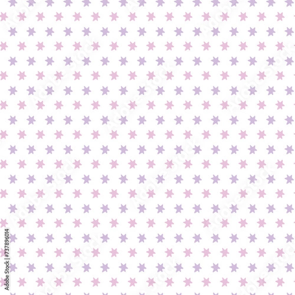 Obraz pattern with pink stars