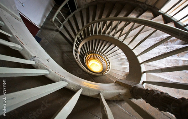 Obraz Beautiful staircase in Riga