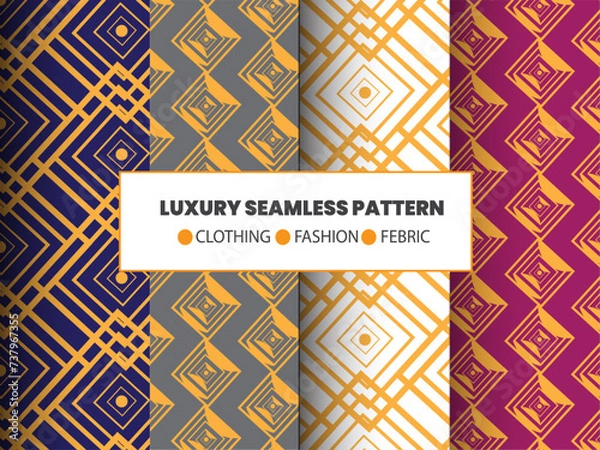 Obraz Luxury background pattern template design