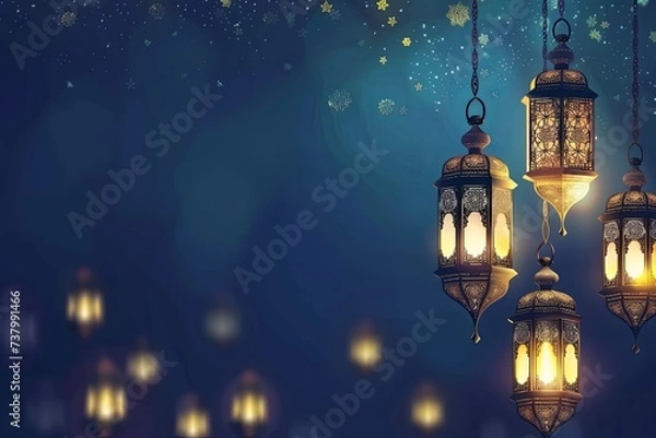 Obraz Ramadan Background, Idul Fitri
