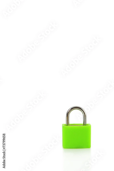 Obraz isolated padlock