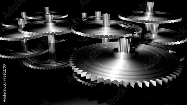 Obraz Gears