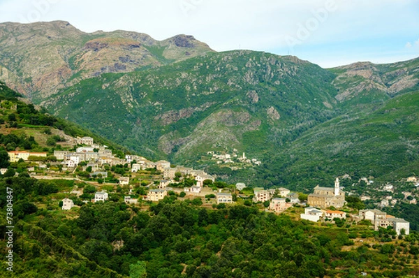Fototapeta Alentours Bastia