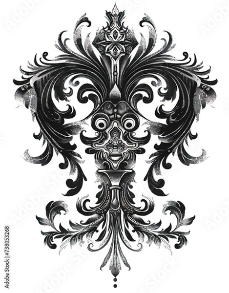 Fototapeta Medieval Ornate Vector