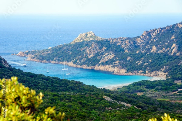 Fototapeta Alentours de Propriano