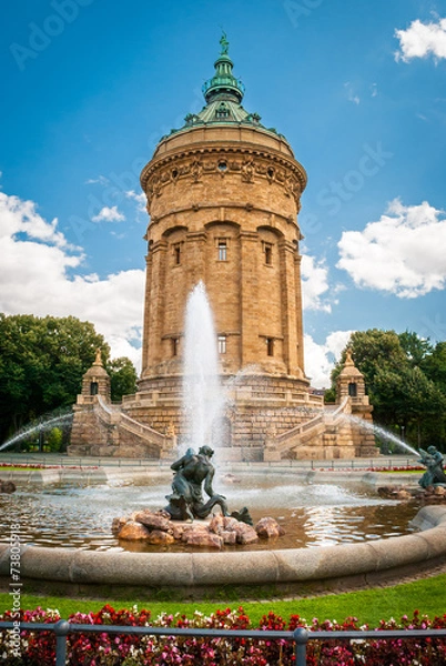 Obraz Mannheim Wasserturm