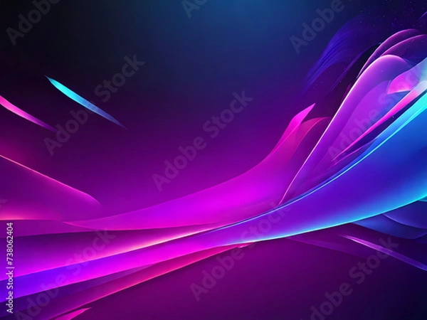Obraz footage,neon,abstract,scattered,gradient background,wallpaper,motion,cool theme