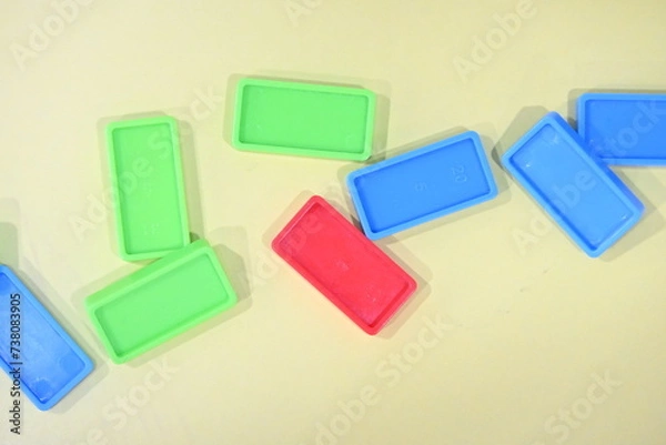 Obraz 블럭 도미노 