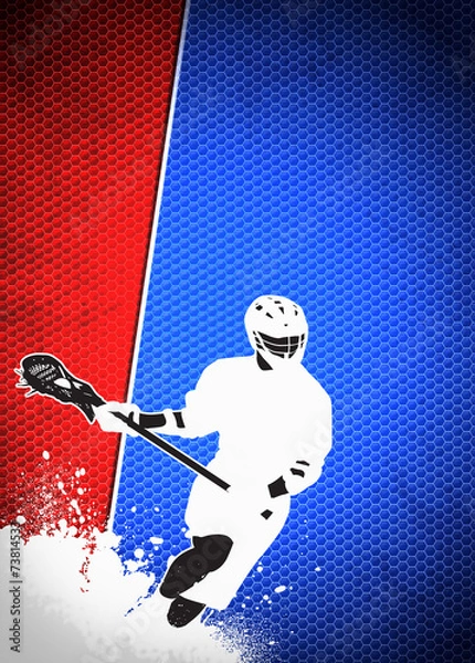 Obraz Lacrosse background