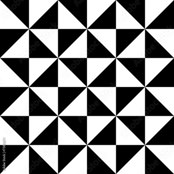 Fototapeta Seamless Triangle Pattern