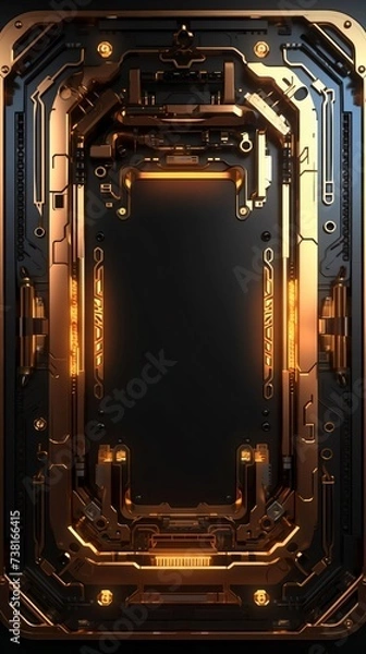 Fototapeta computer circuit board