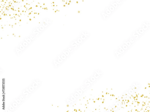 Fototapeta キラキラの金粉の背景