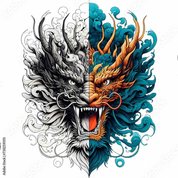 Obraz Chinese dragon