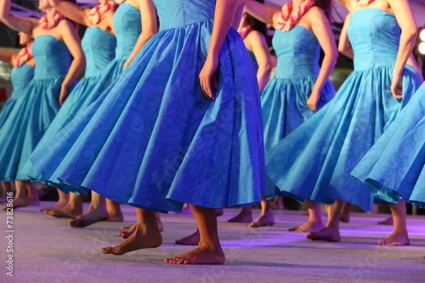 Obraz Hawaiian hula dancer