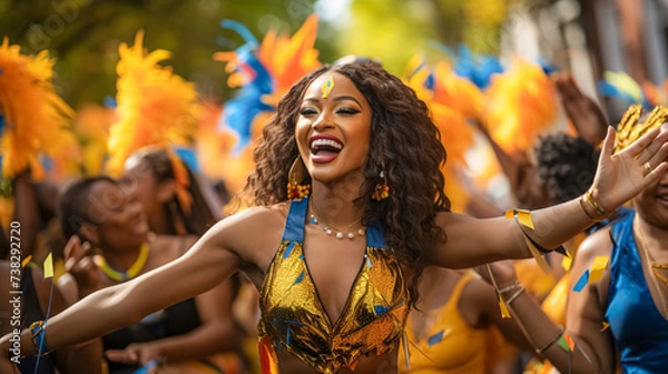 Fototapeta participants in the annual event for the protection of human rights and civil equality - Gay Pride Parade on the Prinsengracht, Amsterdam
