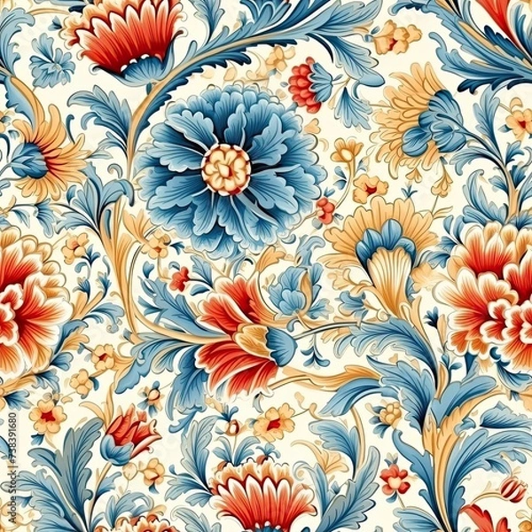 Obraz Floral Seamless Pattern