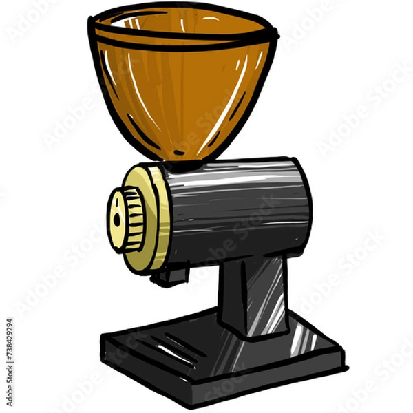 Fototapeta grinder