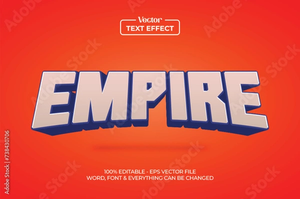 Fototapeta Gaming esport style text effect, Editable text effect