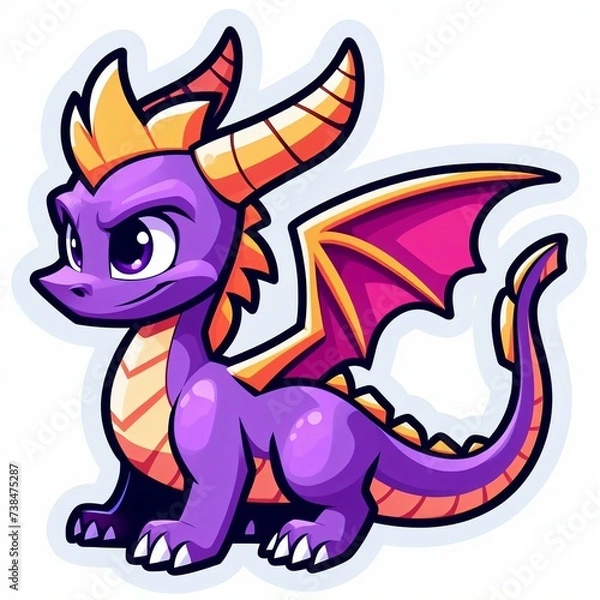 Fototapeta Spyro sticker